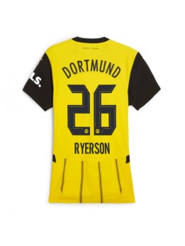 Borussia Dortmund Julian Ryerson #26 Replika Hemmakläder Dam 2024-25 Kortärmad